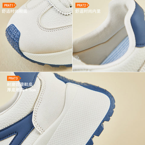 2025  ins Korean version of the new Forrest Gump shoes for women's  spring student running sports thick-soled heightening casual shoes XFK852