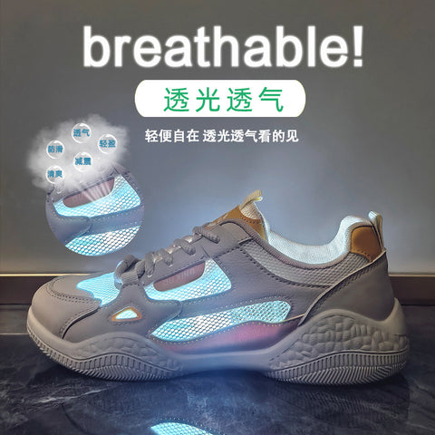 2025  ins Korean version of German training white shoes for women  summer mesh breathable new student running sports leisure HY126