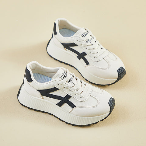 2025  ins Korean version of the new Forrest Gump shoes for women's  spring student running sports thick-soled heightening casual shoes XFK852