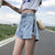 Women&#39;s Denim Shorts Classic Vintage High Waist Blue Wide Leg Female Caual Summer Ladies Shorts Jeans For Harajuku Clothes