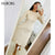 2022New Chic Women Long Knit Maxi Sweater Dress Autumn Winter Knitted A Line Dress Ribbed Thick Christmas Pullover Party Dresses