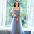 New Style Square Collar Prom Dresses A-line Floor Length Gowns платье на выпускной Robe De Soirée De Mariage