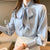 H Han Queen New Arrival Shirt Womens Blouse Vintage Work Casual Tops Chiffon Blouse Bow Elegant Loose Women Business Shirts