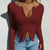 hirigin Zipper Women Shirts Autumn Long Sleeve Solid Rib Knit Tops Pullover Elegant Slim Fit Bodycon Office Blouse