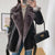 New style women&#39;s double-sided coat with fur lamb hair European and American style plus velvet plus velvet double-sided coat