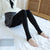 Autumn Winter Woman Thick Warm Leggings Candy Color Brushed Charcoal Stretch Fleece Pant Trample Feet Legging Comfort