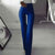 Women Fashion Trousers Autumn New Multi Colors Slim Trumpet Trendy Pants Ladies Commuter Slimming Stretch Wide Leg Pants