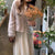 SMTHMA New Fashion Korean Chic Vintage Tweed Woolen Jacket Coat Women Autumn Single Breasted Plaid Tassel Office Lady Outwear