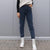 ZHISILAO Straight Jeans Women with Belt Vintage Basic Blue Ankle-length Denim Pants Plus Size Boyfriend Gray Jeans Korean