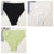 3PCS/Set Panties Women High Rise Briefs High Cut Panties Seamless Underwear Female Underpants Super Soft Panty Lingerie S-L
