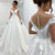 Pricess Ball Gown Wedding Dress 3D Flowers Off The Shoulder Bridal Gown With Train Sexy V-Neck Tulle Wedding Gown Robe De Mariée