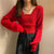 Pullovers Women Knitting Elegant Solid All Match Ladies Casual Korean Style Daily Loose Design Spring Fashion Popular College