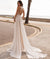 Bohemian Wedding Dress 2021 Vintage Sleeveless Backless Sweep Train Gorgeous Floor Length Robe De Mariee Low Back Charming