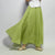 Women Linen Cotton Long Skirts Elastic Waist Pleated Maxi Skirts Beach Boho Vintage Summer Skirts Faldas Saia