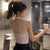 Camis Women Sweet Chic Floral V-neck Sexy Leisure Fashion Skinny Crop Tops Girls Halterneck Backless Harajuku Hot Ins Streetwear