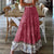 2022 Women Printing Patchwork Long Skirt Simple Plus Size 3XL Sweet Ladies Skirt Loose Vintage All Match Streetwear Dropshipping