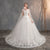 2022 Chinese Wedding Dress With Long Cap Lace Wedding Gown With Long Train Embroidery Princess Plus Szie Bridal Dress