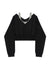 Woman Sweatshirt Hoodies Fashion Female Chic Loose Casual Streetwear Patchwork Ins Street Y2K Fake Two Pieces Hoodies Crop Top