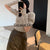 2022 Spring Knitted Sweater Women Casual Design Long Sleeve Pure Color Slim O-Neck Pullover Korean Y2k Crop Tops Office Lady