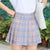 FESTY KARY Fashion 2022 Summer Women Skirts Korean Cute Style Plaid Skirts for Girls High Waist School Pleated Mini Skirts Women