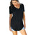 Summer V-Neck Short-Sleeved T-Shirt Woman Loose Casual  Tops for Women Black S-5Xl 9 Colors Tees Women&#39;s 2022 New