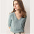 Spring/Summer 2022 Ladies Sweater Pullover Solid Color V-neck Half-sleeved Knitted Cashmere Sweater Thin Casual Top