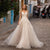 Ramanda A-Line Wedding Dress Romantic Sweetheart Backless Tired Bride  Gown Appliques Beading Customized Princess Robe De Mariee