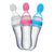 Squeezing Feeding Bottle Silicone Newborn Baby Training Rice Spoon Infant Cereal Food Supplement Feeder Safe Tableware Tools