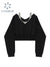 Woman Sweatshirt Hoodies Fashion Female Chic Loose Casual Streetwear Patchwork Ins Street Y2K Fake Two Pieces Hoodies Crop Top