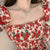 Women’s Summer Sexy Short Puff Sleeve Floral Print Frill Smocked Dress Bodycon Mini Dress