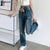 Jeans Women Wide Leg High Waist Streetwear Vintage Washed Retro Summer Thin Loose New All-match Fashion Female Trousers Korean