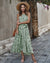 The New WOMEN Summer Polka Dot Sling Holiday Casual Dress Fashionable Sleeveless Bohemian Ankle-Length