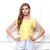 Summer Women Shirt Sleeveless Ruffle Blouse Chiffon Tank Tops Girl Casual Tee XIN-Shipping