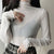 Spring Autumn Women&#39;s Sexy See-Through Mesh Blouse Female Long Sleeve Transparent Elegant Shirt Fashion Women Tops