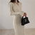 Slim Long Knit Dresses Covered Hip Sweater Mom and I Dress Over The Knee Winter Outer Waist Western Style Base Clothing