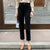 Denim Jeans Femme High Waist Straight Ankle Length Woman Jeans Solid Straight Elegant Street Wear Blue Trousers Plus Size 2022