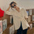 Shirts Women Korean Style Loose Long Sleeve Turn-down Collar Fashionable Stylish Female Blouses Autumn Chic Asymmetrical Leisure