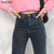 ZHISILAO Harem Jeans Pants Fashion High Waist 100% Cotton Loose Vintage Blue Denim Pants Autumn Streetwear Jeans