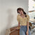 Women Shirts Solid Blouses Pleated V-neck Sexy Puff Short Sleeve Knot Stylish Korean Style Sweet Girls Tops Casual Chic Slim Ins