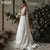 JEHETH Vintage Chiffon Appliques Boho Chic Beach Wedding Dresses Backless A-line Bohemian Bridal Gowns Bride Floor Length 2022
