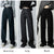 ZOENOVA Loose Off White Pants For Women Cool Oversize Low Waisted Wid Leg Jeans 2021 Fashion Spring Autumn Trousers Streetwear