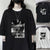 Women T-shirts Japanese Anime Attack On Titan Levi Ackerman Eye Punk Tops Summer Harajuku Oversized Gothic Short Sleeve Tshirt
