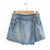 New women vintage pockets broken hole leisure Shorts skirts ladies casual slim zipper hot shorts chic pantalone cortos P810