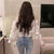 Sexy Off Shoulder womens tops and blouses Mesh Sheer Puff Sleeve Tops Summer 3D Flower Vintage White Women Shirt Blouse