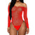 OMSJ Lady Glitter Rhinestones Slash Neck Sexy Bodysuit Fishing Net Mesh Transparent Full Sleeve Backless Slim Club Party Rompers