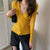 New Autumn Winter Women Rib-Knit Stretchable V Neck Crisscross Wrap Sweater Pull slim sexy Knitted Pullovers Y2k Jumper Tops
