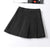 Solid Pleated Skirt Women Spring And Summer 2020 New Ins Mini Skirt Black Chic Short Skirt High Waist A-Line Umbrella Skirt