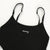 Cotton high cut summer hot sale bodysuits good quality letter print spaghetti strap black bodysuit women 2020 body jumpsuits