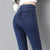 Oversized 38 Super High Waist Denim Pencil Pants For Women Casual Slim Streetwear Plus Size Jeans Elegant Skinny Stretch Jeans