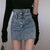 Denim Skirt Female Design Sense High Waist Short Skirt 2021 New Spring and Autumn Thin Package Hip Skirt Wild A-line Skirt
